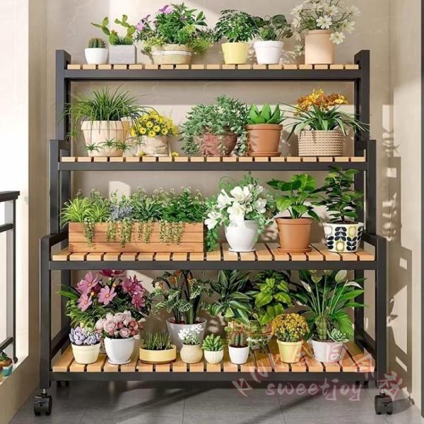 フラワースタンド ２段/３段 観葉植物ラック キャスター付き 錆びない KNK 室内/屋外 植物棚 ...