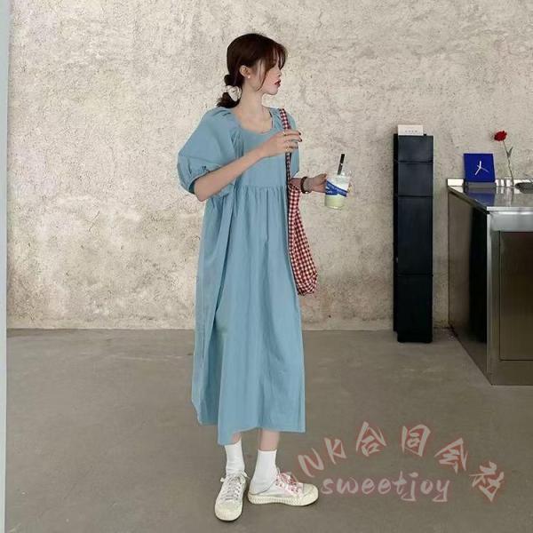 授乳服 マタニティ ワンピース 授乳口付き ロング 五分袖 KNK 妊婦服 大きいサイズ 3色 体型...