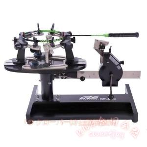 手動ストリングマシン バドミントン専用 ガット張り機 KNK(株) ハンドル式 テニスラケット対応 張り機 バドミントン ガット張り 工具 練習