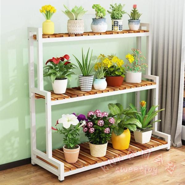 フラワースタンド 2段/3段 キャスター付き KNK(株） 観葉植物ラック 植物棚 室内 屋外 錆び...