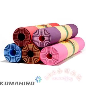ヨガマット TPE 6mm/8mm 80×18...の詳細画像5