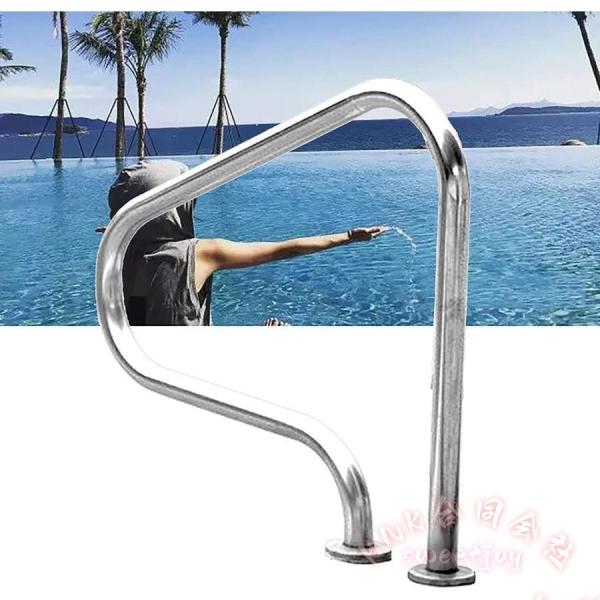 屋外プール手すり 304ステンレス鋼 KNK(株） クイックマウントベース 80×80cm 地下プー...