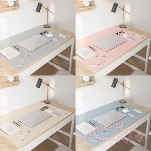 柔らかいデスクマット無地シンプル学習机テーブル大...の商品画像