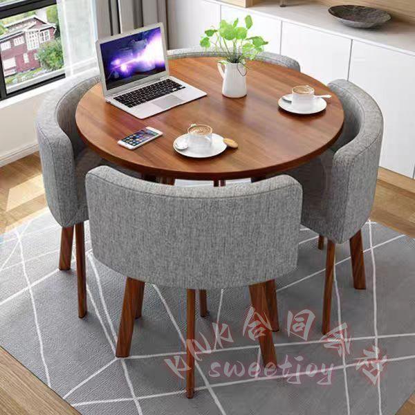 丸型ダイニングセット 4人掛け カフェテーブル KNK(株) ダイニングテーブルセット アパート/リ...