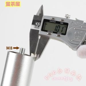 家具脚アジャスター付合金M8高さ調整6-20c...の詳細画像4