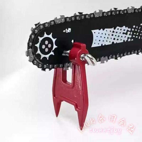 固定クランプ 研削チェーンクランプ チェーンソーシャープバイス KNK(株) 研削チェーン補助ツール...