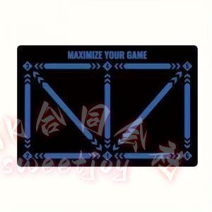 サッカーマット 90x60cm 滑り止め 部活 フットワーク 室内練習用 KNK(株） 自宅 トレー...