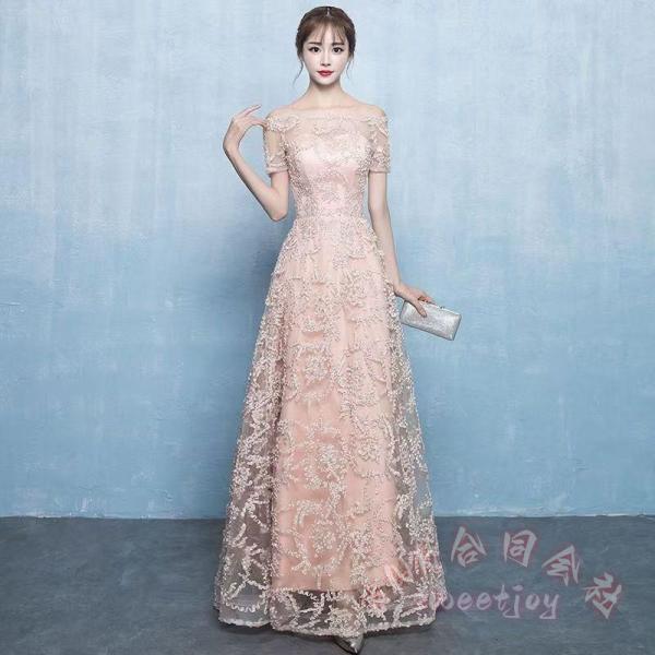 ロングドレス 演奏会 結婚式 ドレス 袖あり マキシ丈 Aライン KNK(株) パーティードレス フ...