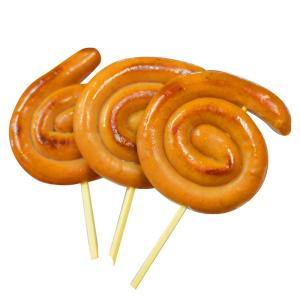 串付トルネードウインナー 5本入 学園祭 バザー模擬店 バーベキュー ウィンナー ソーセージ ぐるぐるウィンナー