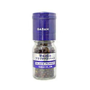 (お取り寄せ商品)GABAN(ギャバン) ブラックペッパー 原形 ミル付 33g (常温)