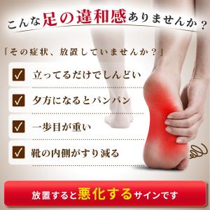 サポーター 足 扁平足 フット インソール 偏...の詳細画像3