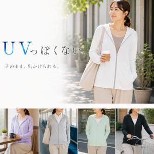 UVカット パーカー レディース ラッシュガー...の詳細画像2