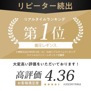 着圧レギンス スパッツ 脚痩せ むくみ解消 補...の詳細画像3