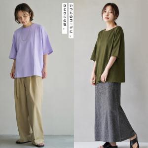 Tシャツ レディース 半袖 綿100% 8oz...の詳細画像3