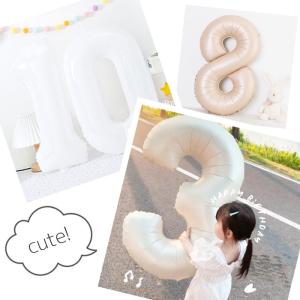 誕生日 飾り付け 風船 バルーン 数字 小さい...の詳細画像2