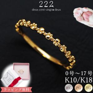 K18 ルビー ダイヤモンド フラワー リング 18金 18k ゴールド 指輪 花