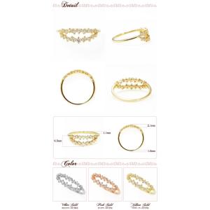 リング 指輪 ダイヤモンド 0.30ct レデ...の詳細画像2