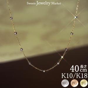 SIENA ROSE（シエナロゼ） ネックレス 一粒ダイヤモンドの18金