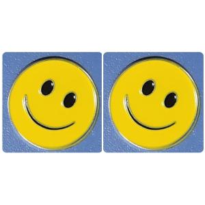 ゴルフマーカー　スマイルニコちゃんマーカーのみ（マグネット台座なし）2個