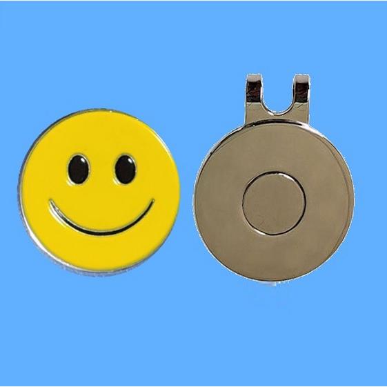 スマイル ニコちゃん ゴルフマーカー＆マグネット クリップ　コンペ賞品 売れ筋 ランキング にこちゃ...