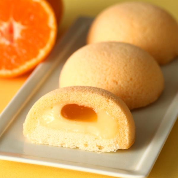 富山銘菓 リブラン 甘金丹（かんこんたん）氷見 灘浦みかん 1個小箱無し （ギフト不可・簡易梱包）