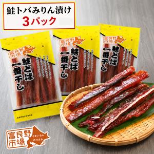 鮭とば 送料無料 鮭トバ みりん漬け 125g×2個 北海道産 珍味 おつまみ