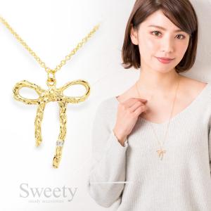 JILL STUART（ジルスチュアート） K10 ピンクゴールド リボン