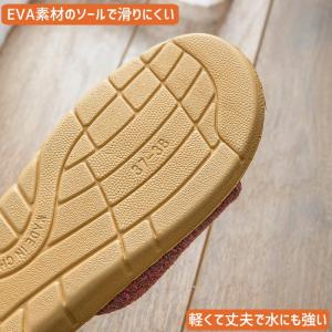 スリッパ 麻素材 ルームシューズ レディース ...の詳細画像3
