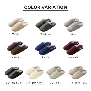 [994円!3足購入クーポンで]ルームシューズ...の詳細画像1