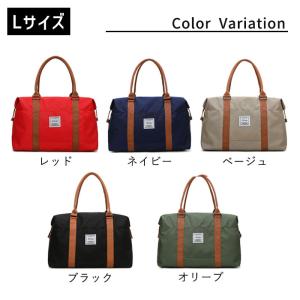 ボストンバッグ 旅行 大容量 2way シンプ...の詳細画像1