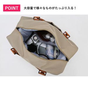 ボストンバッグ 旅行 大容量 2way シンプ...の詳細画像5