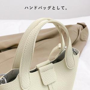 トートバッグ ミニバッグ ショルダーバッグ サ...の詳細画像4