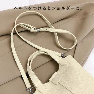 トートバッグ ミニバッグ ショルダーバッグ サ...の詳細画像5