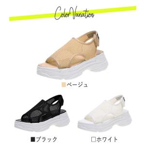 [1995円!クーポンで!]厚底 サンダル ス...の詳細画像1