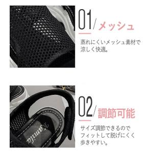 [1995円!クーポンで!]厚底 サンダル ス...の詳細画像3