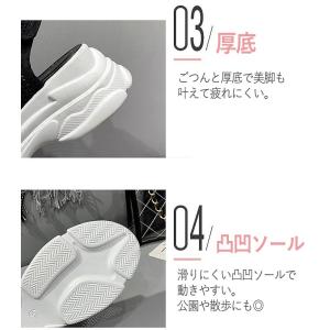 [1995円!クーポンで!]厚底 サンダル ス...の詳細画像4