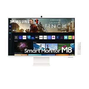 SAMSUNG M8 Series 32-Inch 4K UHD Smart Monitor & Streaming TV with Slim-fit＿並行輸入品