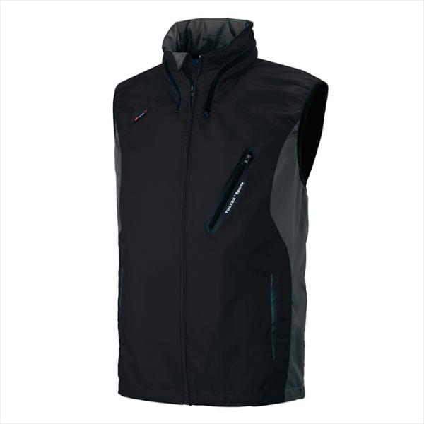 アイトス AITOZ フードインベスト（男女兼用）  ユニセックス 10309 110.ブラック×チ...