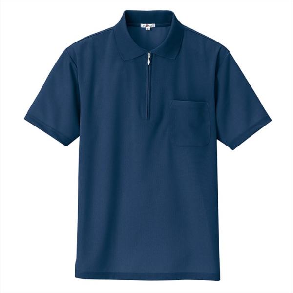 アイトス AITOZ 吸汗速乾（クールコンフォート）半袖ジップポロシャツ（男女兼用）  ユニセックス...