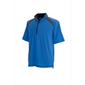 【ネコポス対応】【TS DESIGN】メンズ ショートスリーブハーフジップ 3015 1709 紳士...