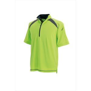 【ネコポス対応】【TS DESIGN】メンズ ショートスリーブハーフジップ 3015 1709 紳士...