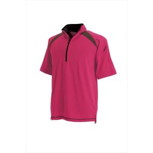 【ネコポス対応】【TS DESIGN】メンズ ショートスリーブハーフジップ 3015 1709 紳士...