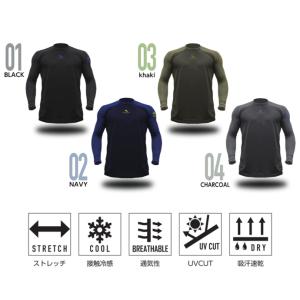 接触冷感 インナー シャツ ボクラワークスフィ...の詳細画像5