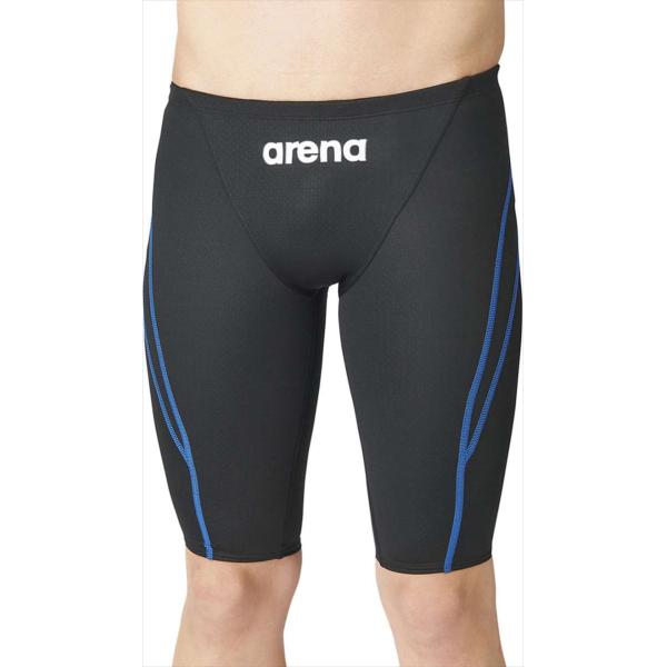 ARENA アリーナ メンズ 競泳用水着 ハーフスパッツ BKBU ARN-1022M 水泳