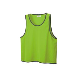 WUNDOU (ウンドウ) ベーシックビブス 蛍光グリーン P-55J 1710 キッズ ジュニア ...