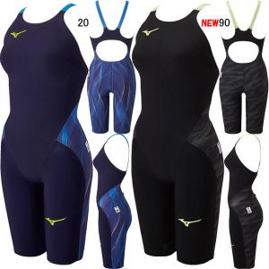 ミズノ(MIZUNO)女性用 競泳水着 GX-SONIC V ST ウイメンズハーフスーツ N2MG0201｜swimshop-jone