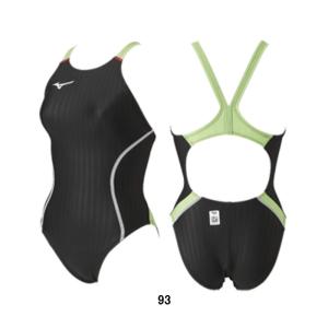 (ネコポス可)ミズノ(MIZUNO) 女性用 競泳水着 STREAM ACE ウイメンズミディアムカット(レースオープンバック)N2MA122493｜swimshop-jone