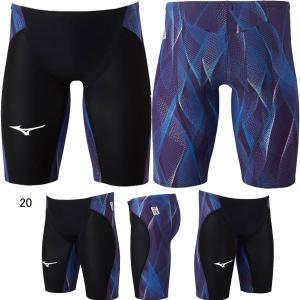 ミズノ(MIZUNO)男性用 競泳水着 GX・SONIC NEO メンズハーフスパッツ N2MB1005｜swimshop-jone