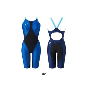 ミズノ(MIZUNO) 女児用 競泳水着 FX・SONIC SYNERGY ジュニアハーフスーツ N2MGA43082｜swimshop-jone