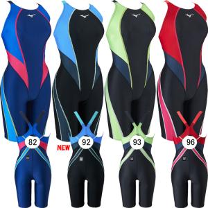 (ネコポス可)ミズノ(MIZUNO) 女性用 競泳水着 STREAM ACE ウイメンズハーフスーツ(マスターズバック) N2MGB240